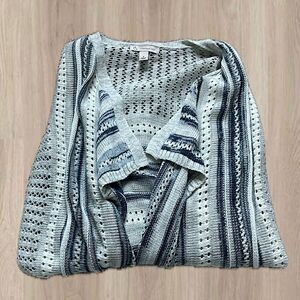 CB Striped Cardigan